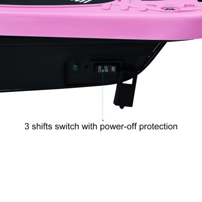 Maxtra ASTM Approved E120 160lbs Max Weight Capacity Electric Scooter Motorized Bike Rechargeable Battery Pink   